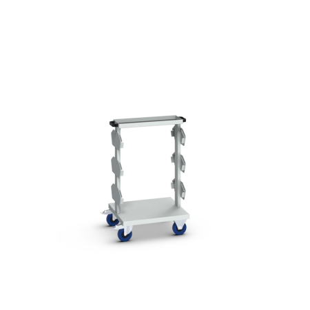 CNC compact trolley for use with tool carriers - WxDxH: 650x710x1020mm - RAL 7035