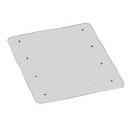 Worktop support joining plate WxDxH: 250x200x2mm - RAL 7035