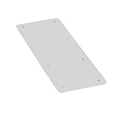 Worktop support joining plate WxDxH: 500x200x2mm - RAL 7035