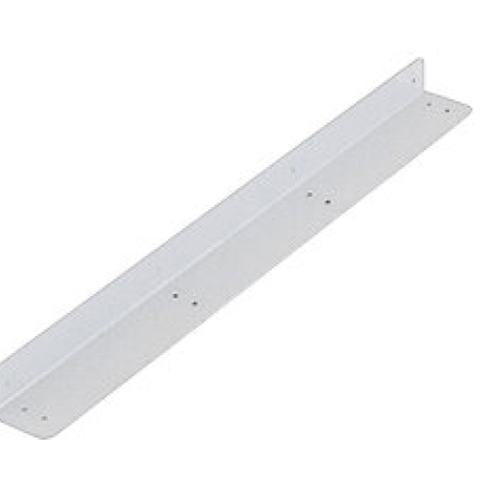 Worktop wall support bracket WxDxH: 500x75x50mm - RAL 7035