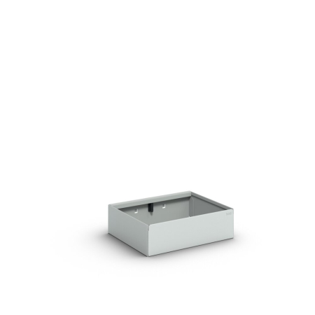 perfo storage tray WxDxH: 225x175x65mm - RAL 7035