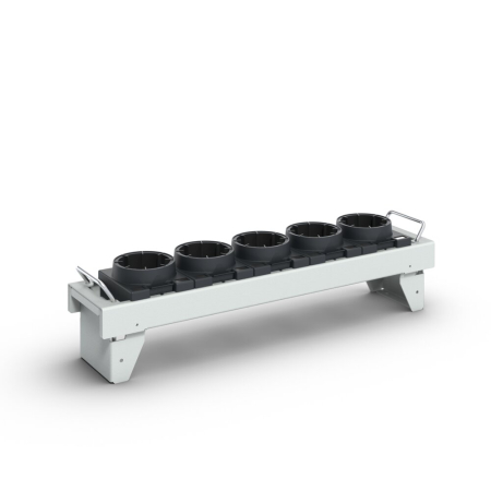 CNC tool carrier HSK A80/C80/E80/F80/B100 (5 Location) WxDxH: 590x125x110mm