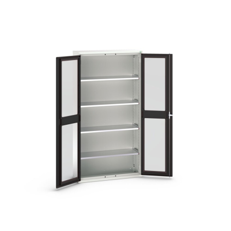 verso cupboard (window door) with 4x shelves WxDxH: 1050x350x2000mm