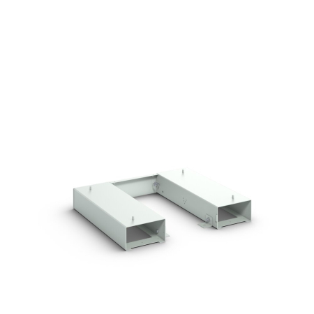 verso forklift channel kit with faceplate - WxDxH: 650x550x100mm - RAL 7035