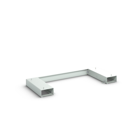 verso forklift channel kit with faceplate - WxDxH: 1300x550x100mm - RAL 7035
