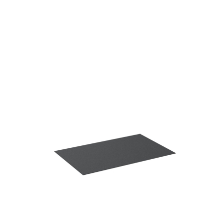 verso inlay mat for 800x550 cabinet - WxDxH: 800x550x2mm - black