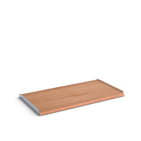 verso cupboard shelf kit (multiplex) for use as internal worktop / shelf - WxDxH: 1050x550x25mm - brown - natural wood