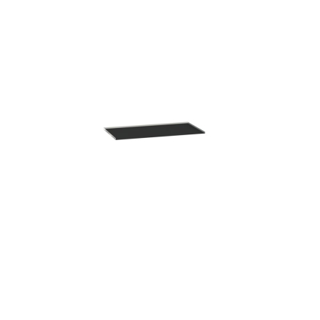 verso top tray with inlay mat WxDxH: 800x550x15mm - RAL 7035