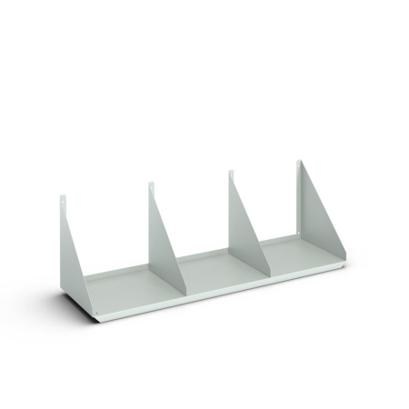 verso file shelf for plain backpanel - WxDxH: 1050x290x320mm - RAL 7035