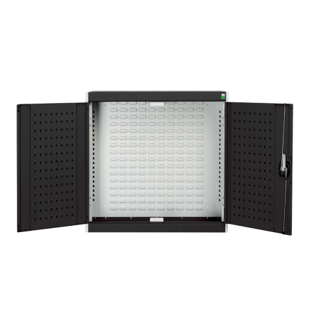 cubio wall cupboard (perfo door liner) with louvre back WxDxH: 1050x325x1000mm