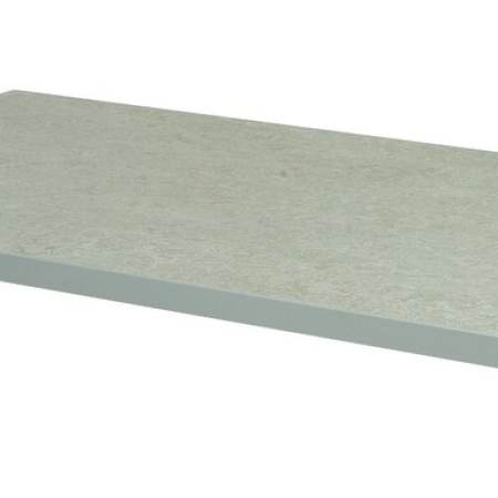 cubio worktop (lino) WxDxH: 2000x750x40mm - grey
