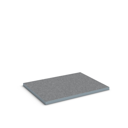 verso worktop (lino) WxDxH: 800x600x30mm - grey