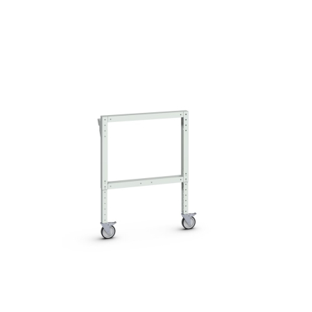 cubio adjustable height bench endframe mobile with corner bracket WxDxH: 80x800x800-1100mm