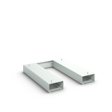 cubio forklift channel kit with faceplate WxDxH: 650x750x100mm