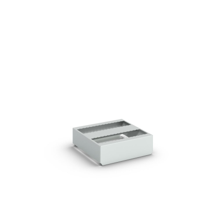 CNC drawer insert 2 rows, 30 sections total WxDxH: 525x525x125mm