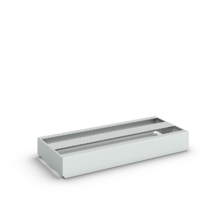 CNC drawer insert 2 rows, 72 sections total WxDxH: 1050x525x125mm