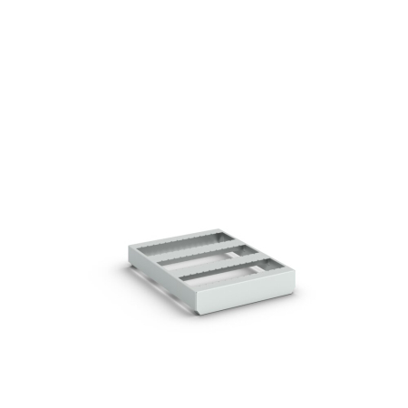 CNC drawer insert 3 rows, 45 sections total WxDxH: 525x650x80mm
