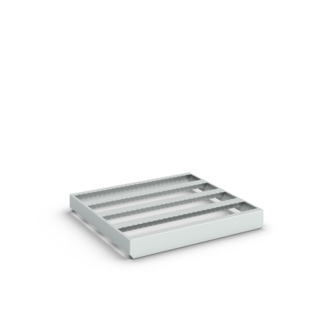 CNC drawer insert 4 rows, 104 sections total WxDxH: 800x750x80mm