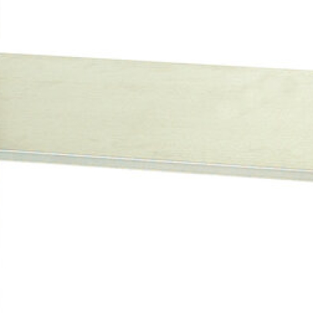 cubio shelving shelf WxDxH: 800x525x25mm - galvanised steel