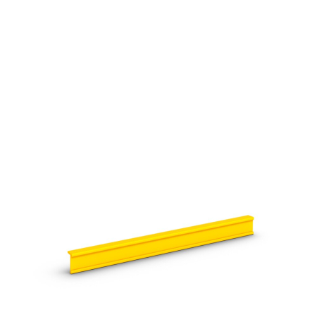 bottBox label holder L (pack of 36) yellow - WxDxH: 237x11x20mm - plastic / RAL 1023