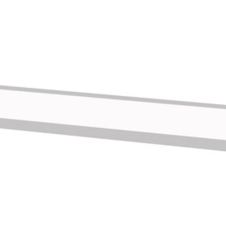 Service duct with 4x U.K. sockets - WxDxH: 2000x100x108mm - white