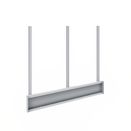 Rear frame uprights 3 pack for cubio framework bench (2.0M) - WxDxH: 1966x154x1720mm - RAL 7035