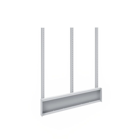 Rear frame uprights 3 pack for verso framework bench (1.5M) - WxDxH: 1466x154x1720mm - RAL 7035