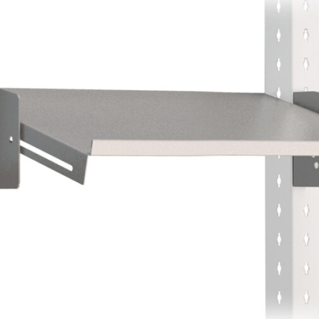 Adjustable shelf for system width 450mm - WxDxH: 450x350x142mm - RAL 7035