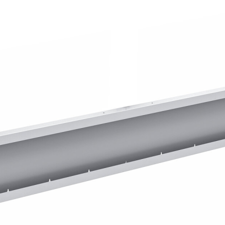 Rear frame short uprights 2 pack for cubio storage bench (2.0M) - WxDxH: 1900x154x1040mm - RAL 7035