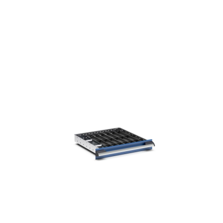 cubio trough block divider kit 18 compartment - WxDxH: 525x525x75mm - plastic / RAL 7011