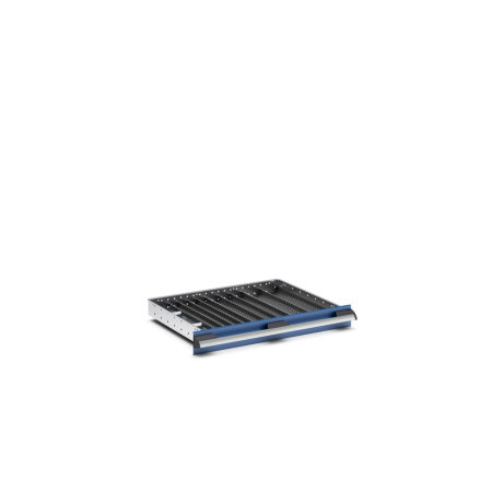 cubio trough block divider kit 27 compartment - WxDxH: 650x525x75mm - plastic / RAL 7011