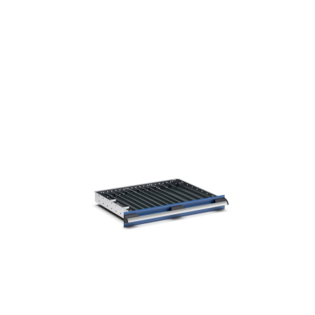 cubio trough block divider kit 33 compartment - WxDxH: 650x525x75mm - plastic / RAL 7011