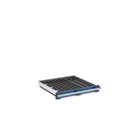 cubio trough block divider kit 32 compartment - WxDxH: 650x650x75mm - plastic / RAL 7011