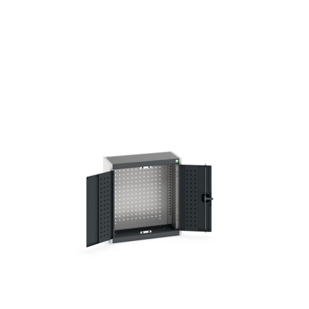 cubio wall cupboard (perfo door liner) with perfo back WxDxH: 650x325x700mm