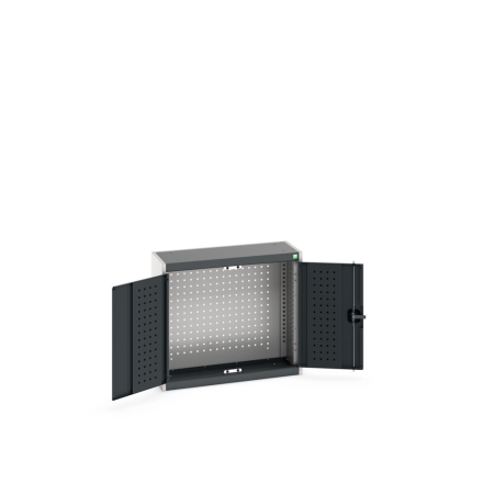 cubio wall cupboard (perfo door liner) with perfo back WxDxH: 800x325x700mm