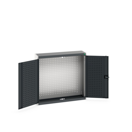 cubio wall cupboard (perfo door liner) with perfo back WxDxH: 1050x325x1000mm