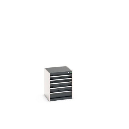 cubio drawer cabinet with 5 drawers WxDxH: 525x525x600mm