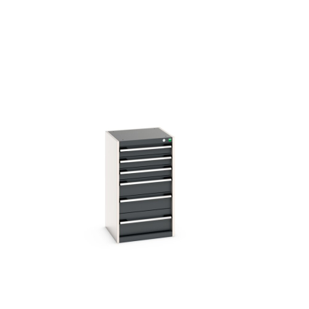 cubio drawer cabinet with 6 drawers WxDxH: 525x525x900mm