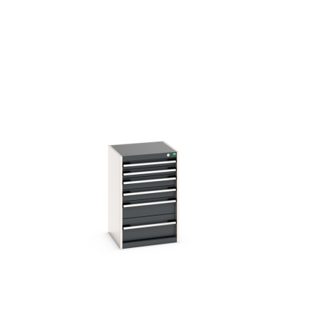 cubio drawer cabinet with 6 drawers WxDxH: 525x525x800mm
