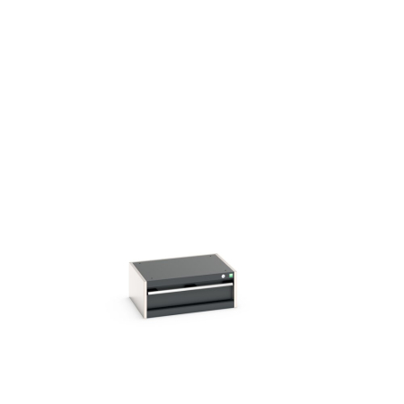 cubio drawer cabinet with 1 drawer WxDxH: 650x525x250mm