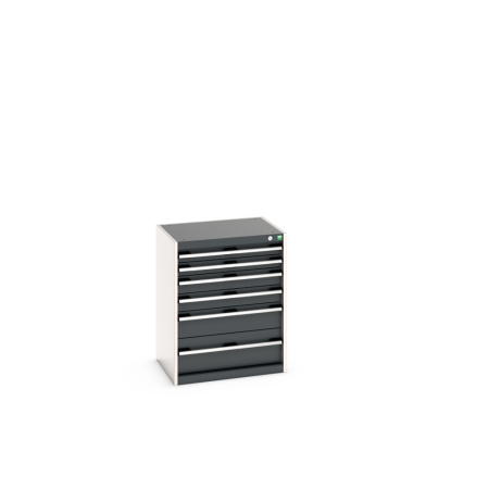 cubio drawer cabinet with 6 drawers WxDxH: 650x525x800mm