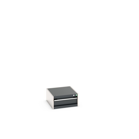 cubio drawer cabinet with 1 drawer WxDxH: 525x650x250mm