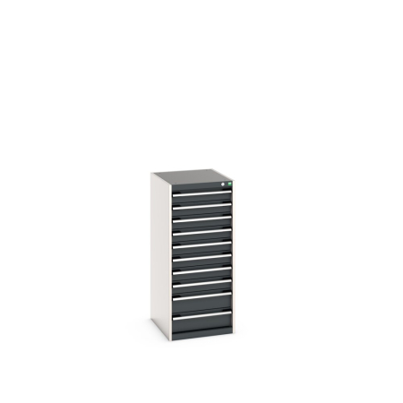 cubio drawer cabinet with 10 drawers WxDxH: 525x650x1200mm