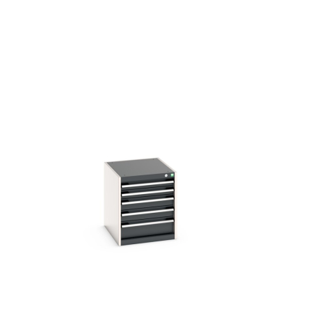 cubio drawer cabinet with 5 drawers WxDxH: 525x650x600mm
