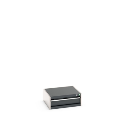 cubio drawer cabinet with 1 drawer WxDxH: 650x650x250mm