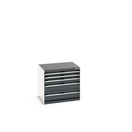 cubio drawer cabinet with 5 drawers WxDxH: 800x650x700mm