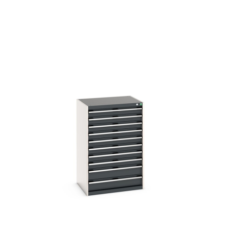 cubio drawer cabinet with 10 drawers WxDxH: 800x650x1200mm