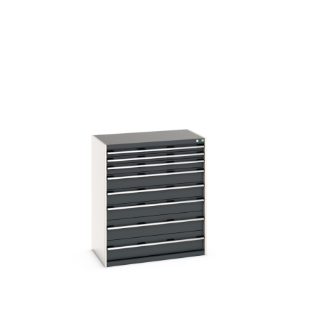 cubio drawer cabinet with 8 drawers WxDxH: 1050x650x1200mm