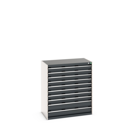 cubio drawer cabinet with 10 drawers WxDxH: 1050x650x1200mm