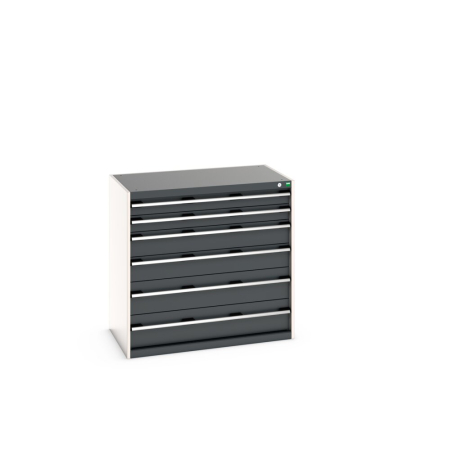 cubio drawer cabinet with 6 drawers WxDxH: 1050x650x1000mm